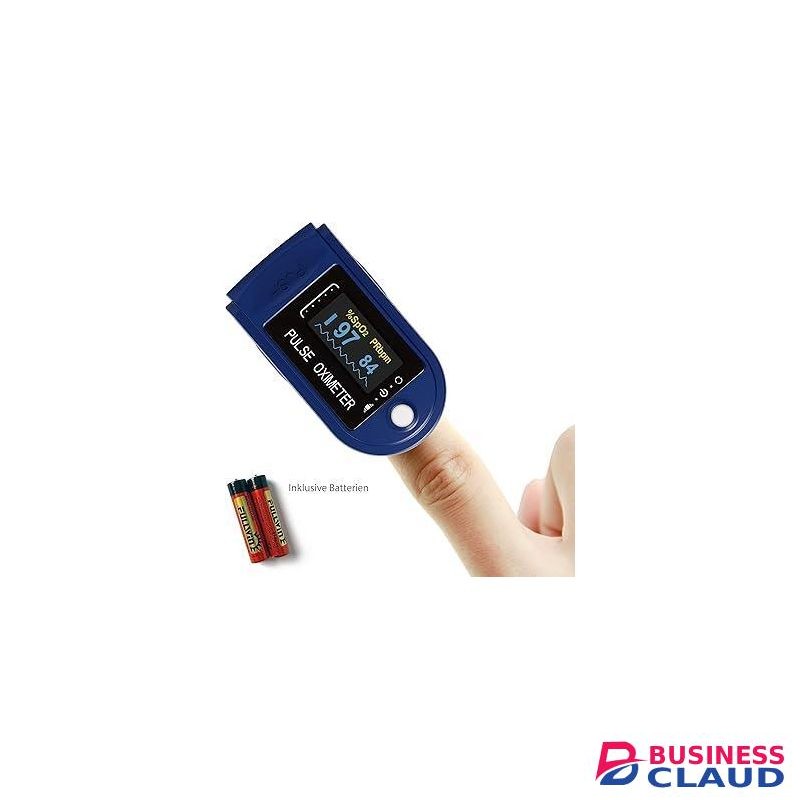 Pulse Oximeter for Measuring Pulse and Oxygen Saturation on the Finger,