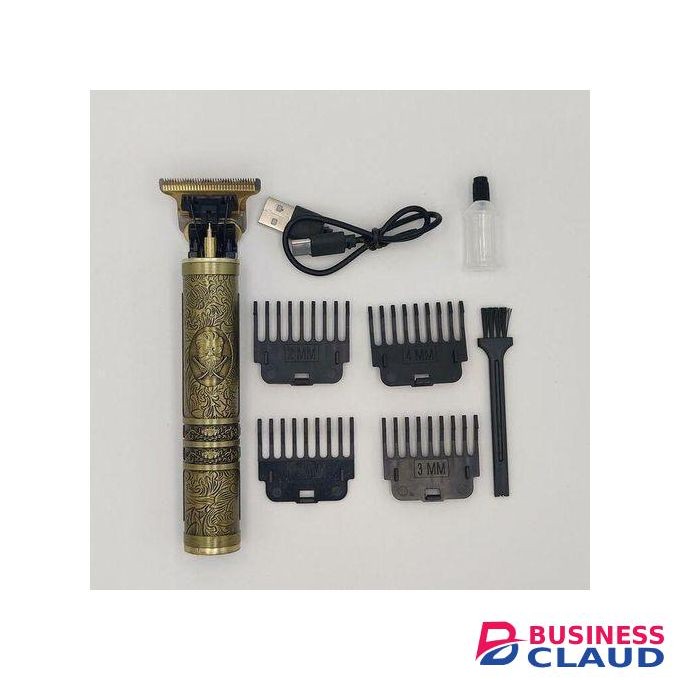 Classic T9 Hair Clipper Battery Outbuild/USB Trimmer Cordless Shaver Trimmer Men Barber Hair Beard Cutting Chargeable Machine