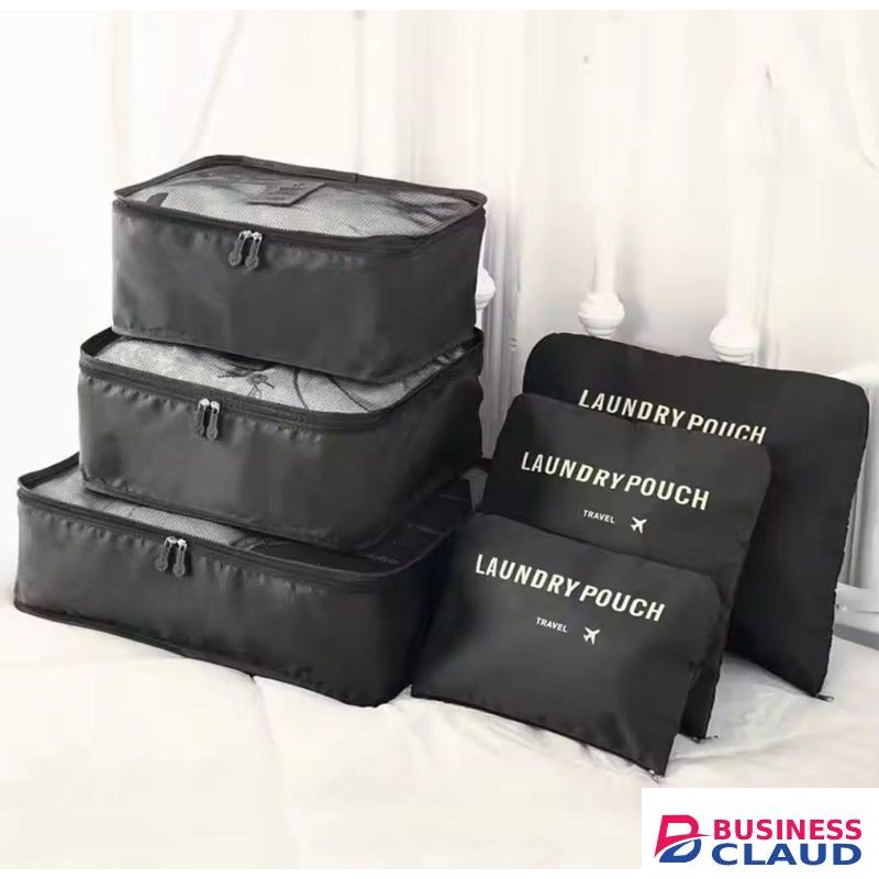 Un Branded 6pcs luggage travel organizers