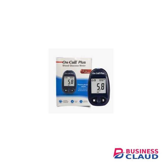 Oncall plus Blood Glucose Monitoring Kit with 150 Blood Sugar Test Strips, 100 Lancets, 1 Blood Glucose Meter, 1 Control Solution, for Diabetes Testing Kit