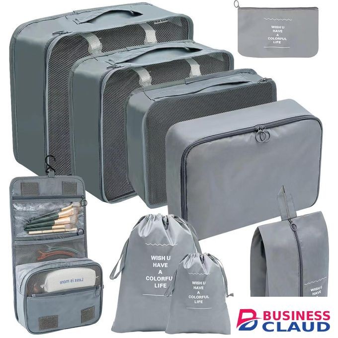 Un Branded 9pcs luggage travel organizers for suitcase