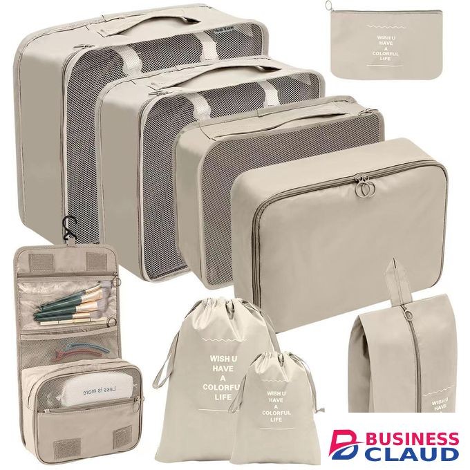 Un Branded 9pcs lugagge travel organizers for suitcase