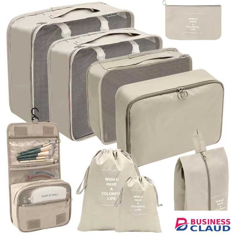 Un Branded 9pcs lugagge travel organizers for suitcase