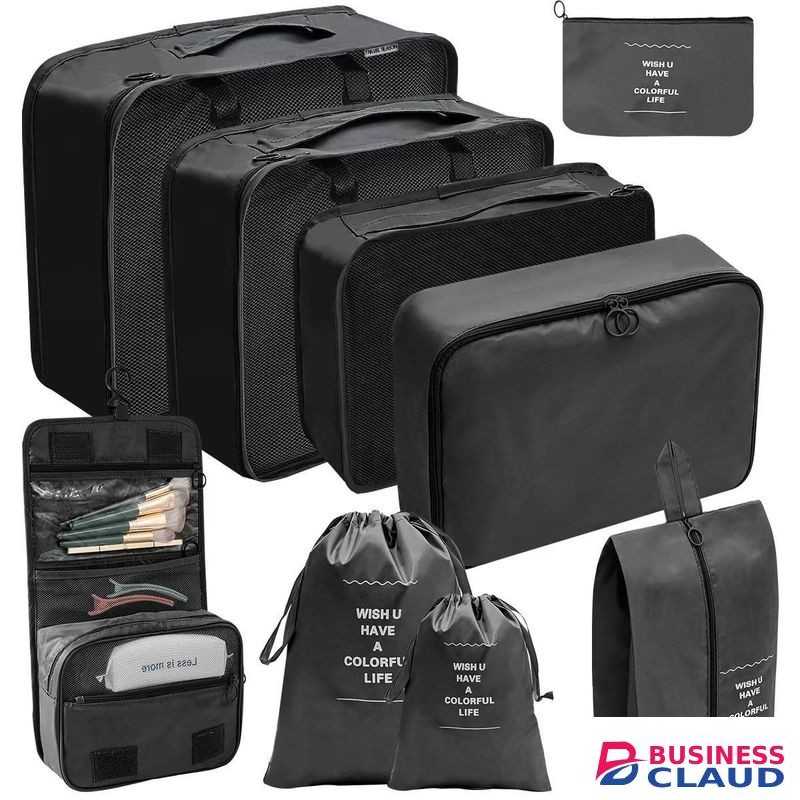 Un Branded 9pcs suitcase travel organizers