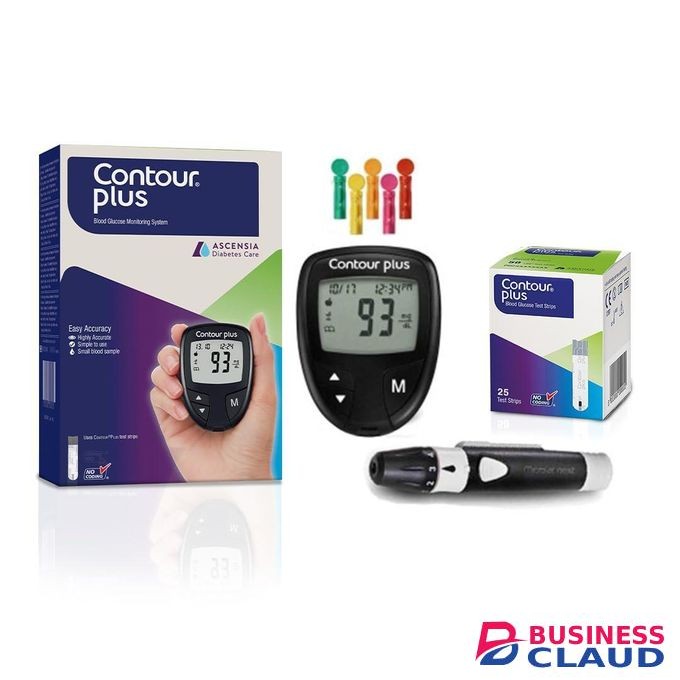 Contour Plus Blood Glucose Monitoring System + 50S STRIPS