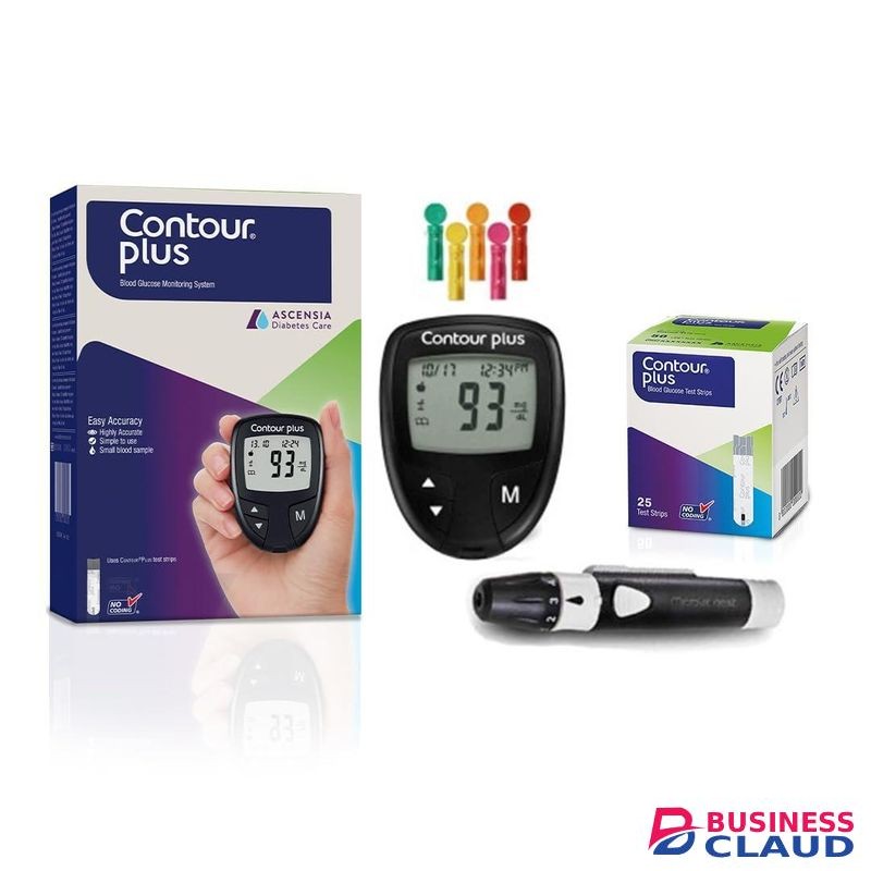 Contour Plus Blood Glucose Monitoring System + 50S STRIPS