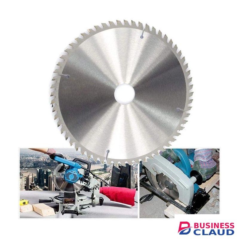 Circular Saw Blade, 9 INCH, 100 Teeth Silver Cutting Disc Alloy Carbide Saw Blade for Cutting Steel, Aluminum, Iron, Non-Ferrous Metals, Wood Plastic