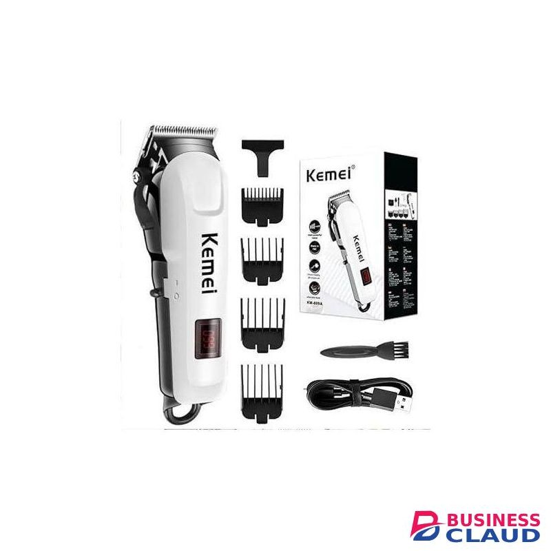 Kemei Professional Hair Clipper – Cordless, Rechargeable & Precision Cutting