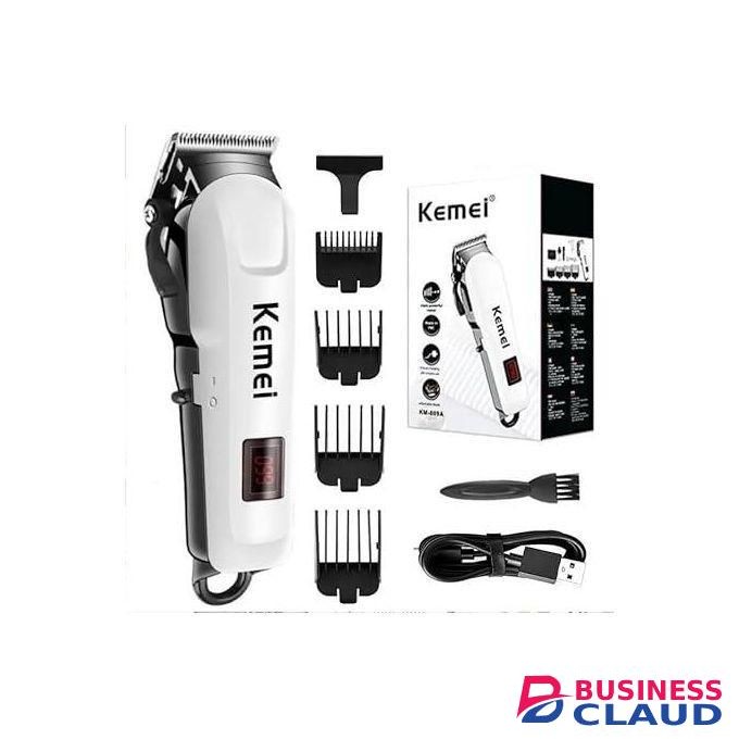 Kemei Professional Hair Clipper – Cordless, Rechargeable & Precision Cutting