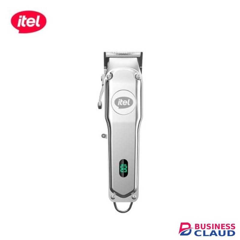 Itel Hair Clipper Classic 3- powerful 6500 RPM motor, a 2500 mAh battery, an LED power indicator, and blades with three adjustable levels.