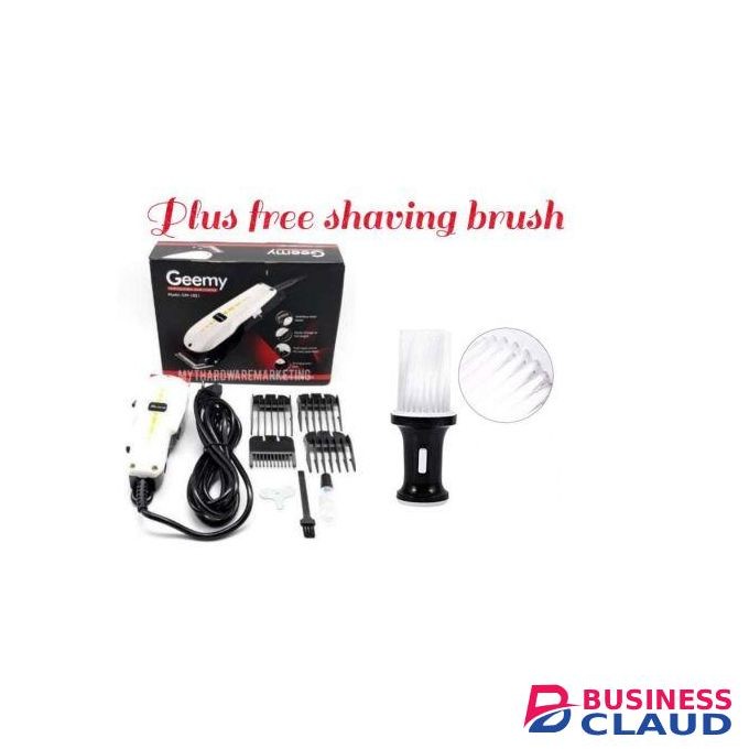 Geemy Electric Hair Shaver Clipper /Shaving Machine Plusfree Brush