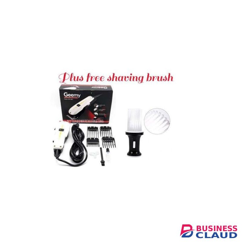 Geemy Electric Hair Shaver Clipper /Shaving Machine Plusfree Brush