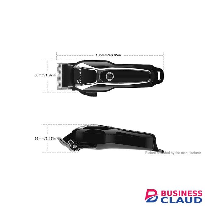 Surker Cordless Titanium Blades Hair Clipper Grooming Kit Turbo SK805
