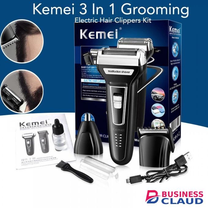Chiyu 3in1 Rechargeable Multi Function Shaver