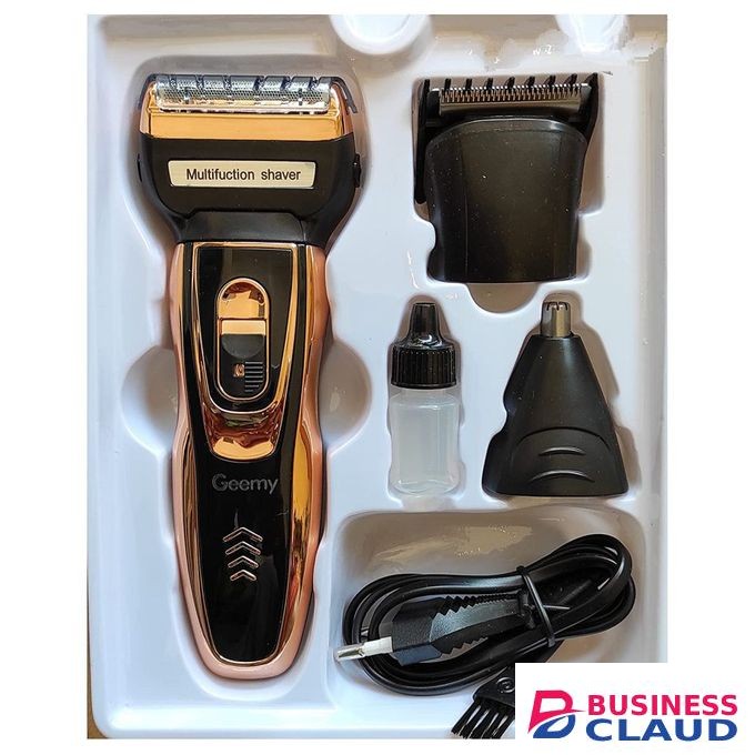 Geemy 3 In 1 Rechargeable Hair Shaving Machine, Shaver