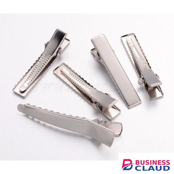 Clipper 12pcs Metal Alligator Hair Clips