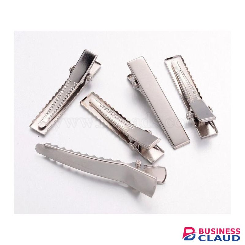 Clipper 12pcs Metal Alligator Hair Clips