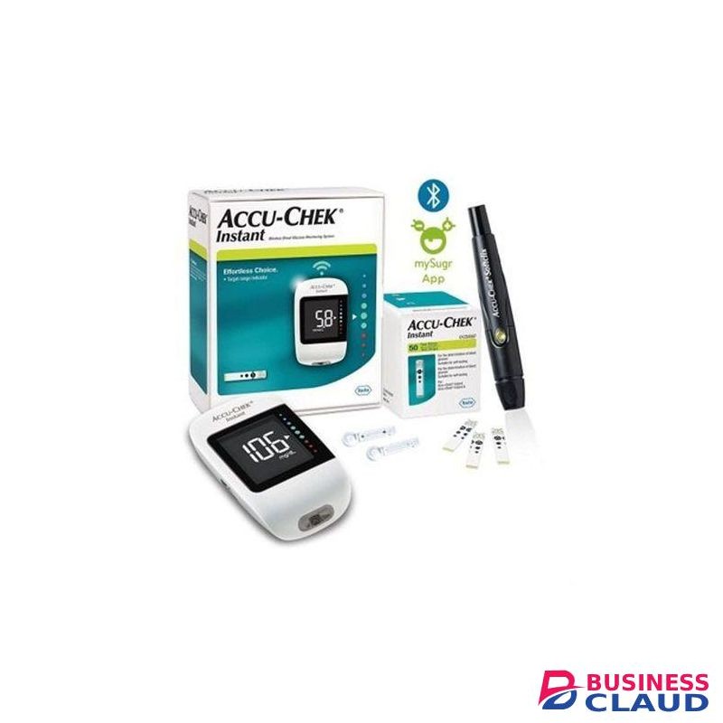 Roche ACCU CHEK INSTANT GLUCOMETER & STRIPS