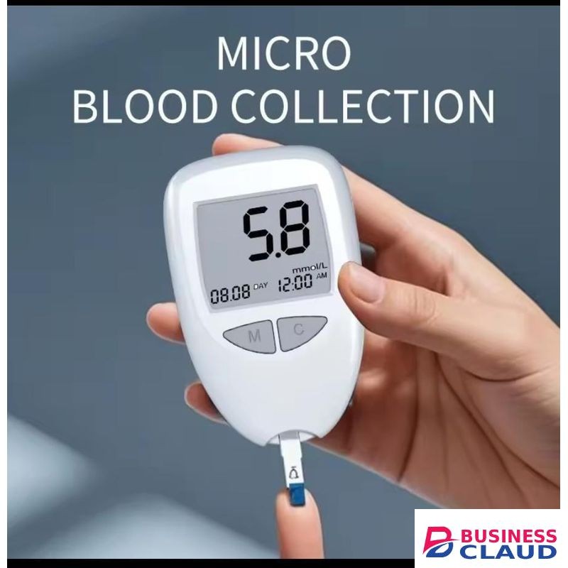 Glucometer Blood Glucose Monitoring Kit – Fast & Accurate Testing (50 Test Strips)