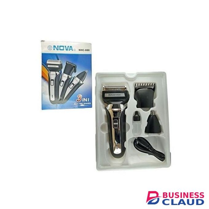 Nova 3 In 1 Electric Shaving Machine, Shaver - Kinyozi