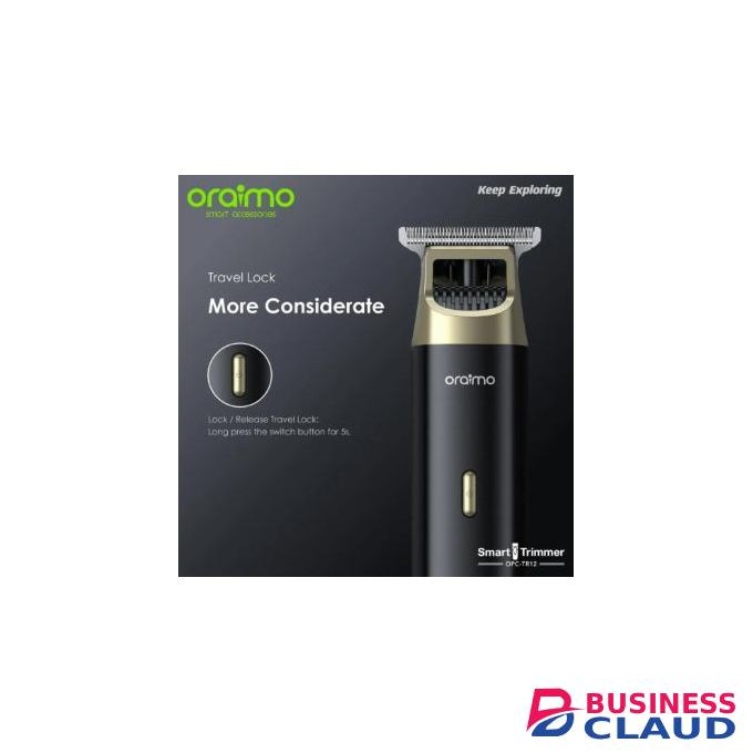 Oraimo Smart Trimmer 2 – 150-Minute Runtime, Adjustable Speed, Stainless-Steel Blades (Model: OPC-TR12)