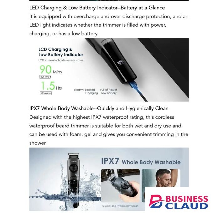 Oraimo Smart Hair Trimmer /Kinyozi machine
