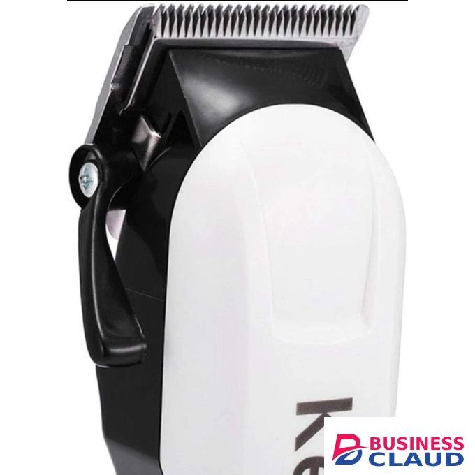 Kemei Cordless Professional Rechargeable Hair Clipper White