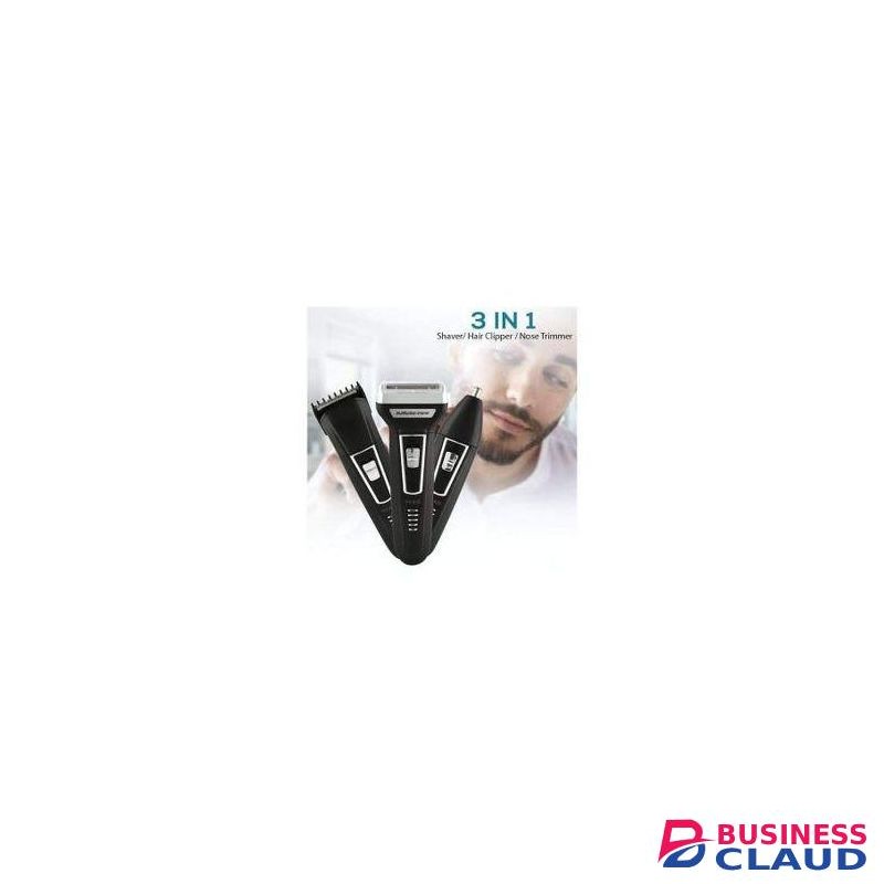 Kemei 3 In 1 Rechargale Hair Clippers, Shaver And Nose Trimmer