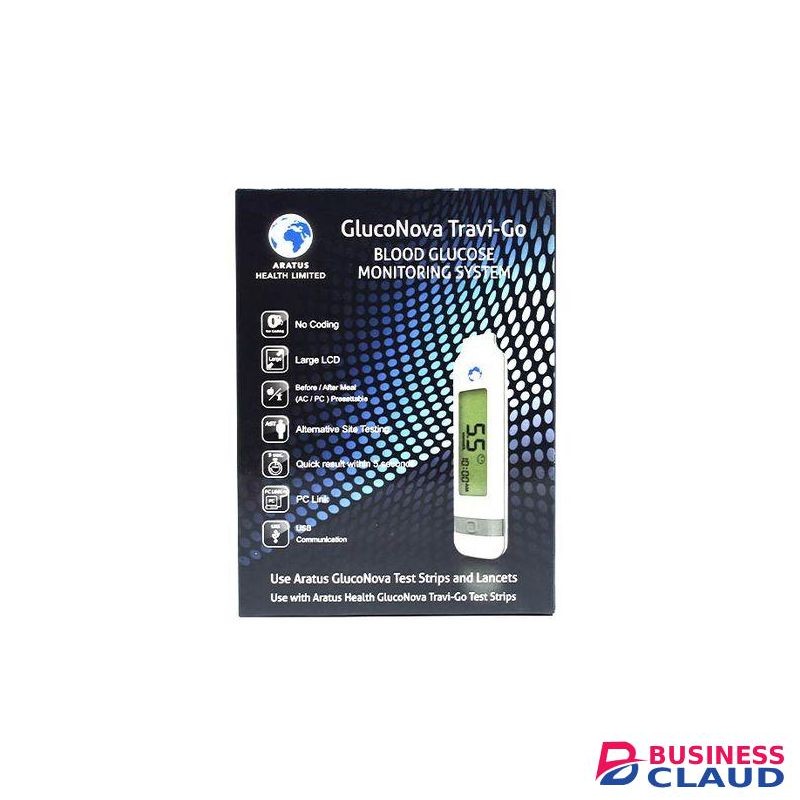 Nova Gluconova Travi-Go Blood Sugar Monitoring System