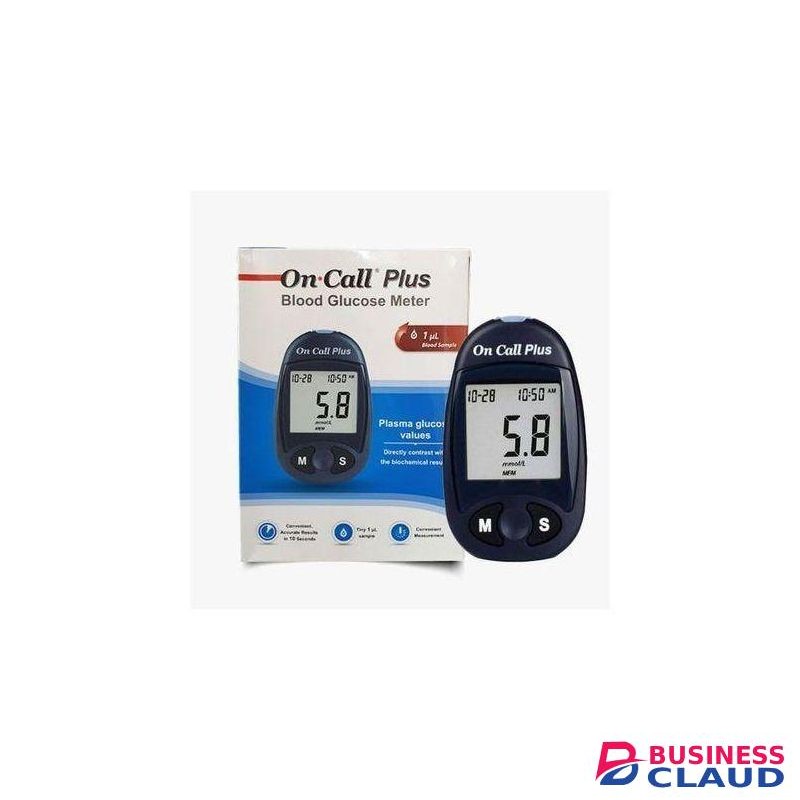 On Call Plus Blood Sugar Glucose Meter, Glucometer