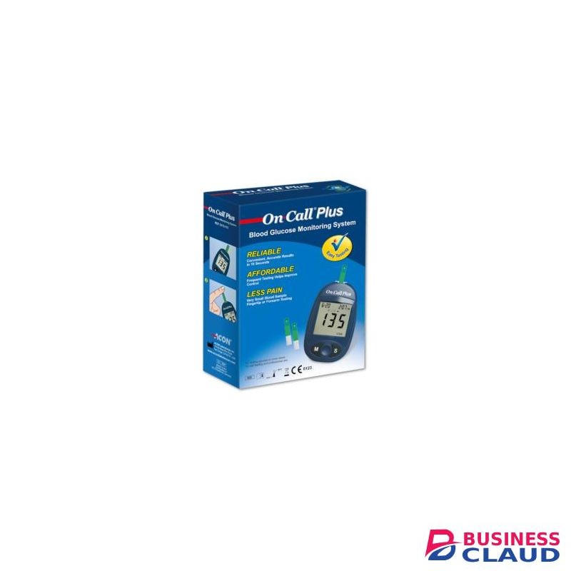 On Call Plus Full Glucometer (Blood sugar test machine with)