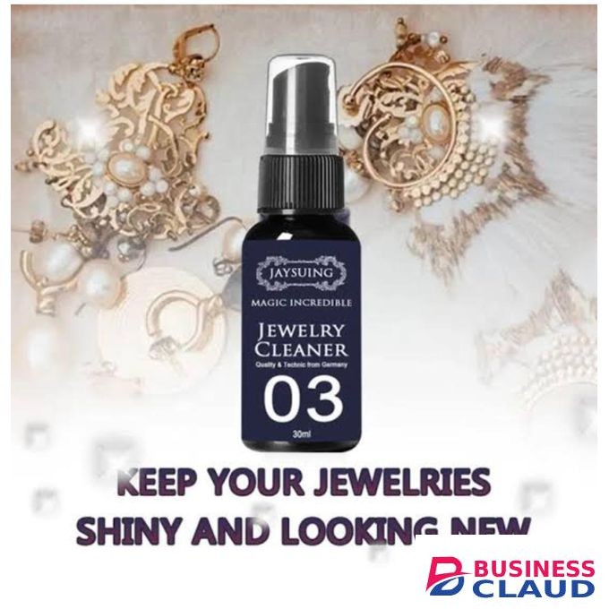 Jewelry Cleaner Spray - 30ml, Instant Jewelry Polisher & Restorer Spray, Versatile Jewelry Cleaning Solution For Gold, Silver, & Gems