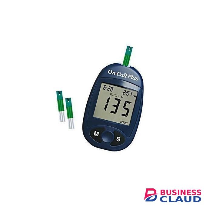 On Call Plus Blood Glucometer Blood Sugar Test