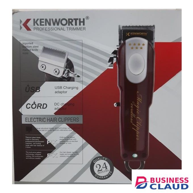 Kenworth Professional Trimmer. Magic Cordless shaving machine.Rechargeable shaver/Hair Clipper