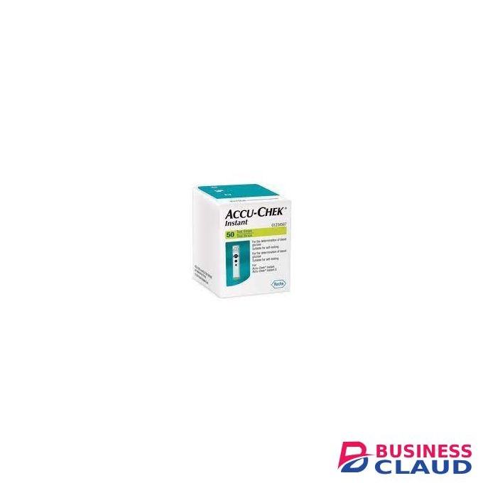 ACCU CHEK Instant Blood Sugar Test Strips 50's