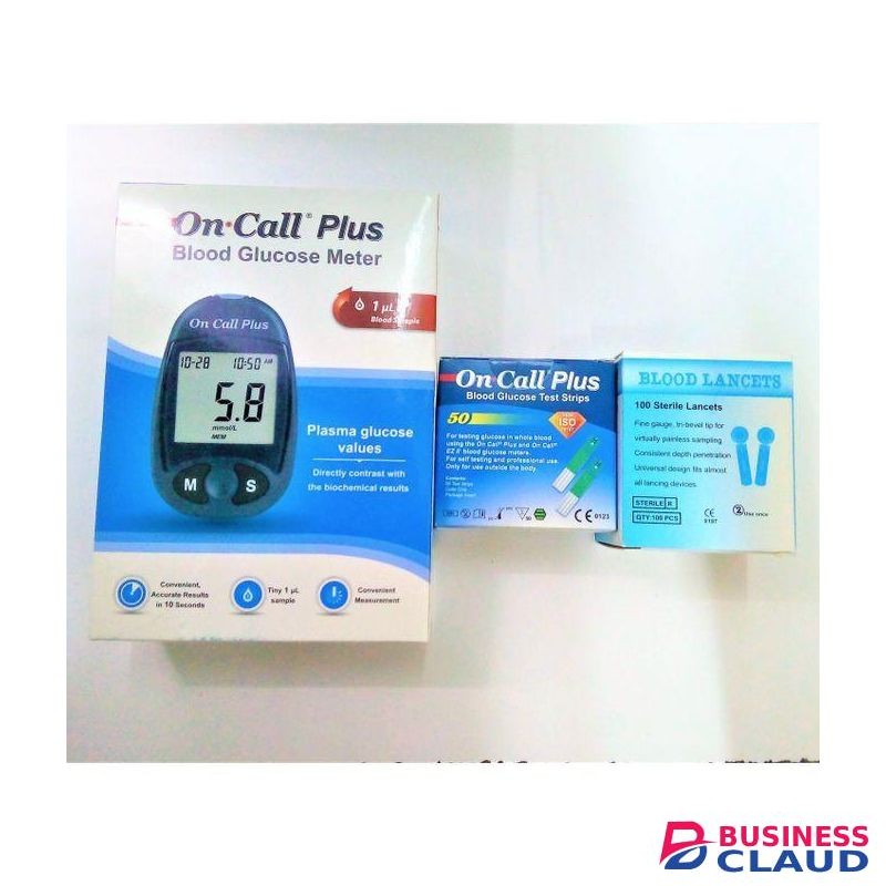On Call GLUCOMETER FULL KIT