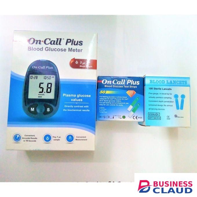 On Call GLUCOMETER FULL KIT