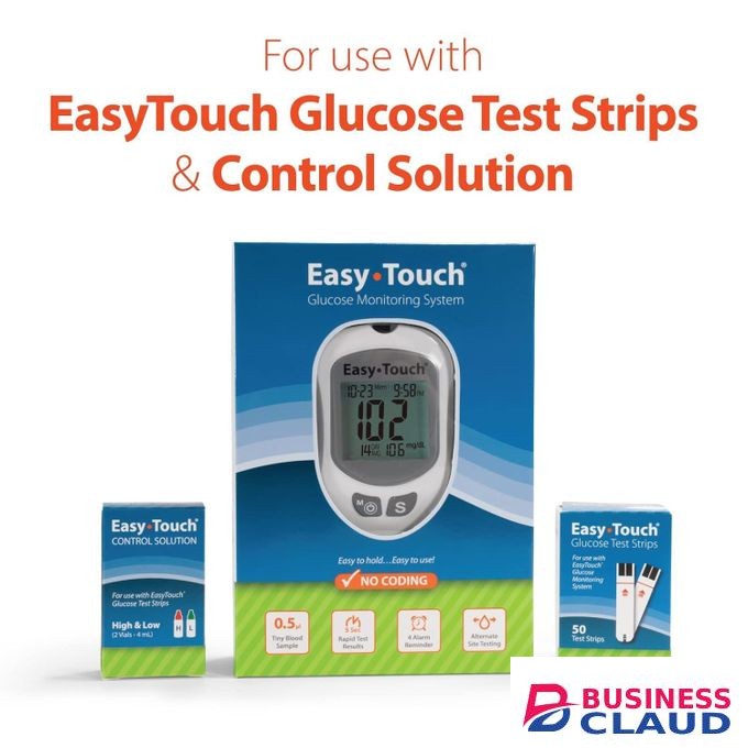 Glucose Meter Kit Combo (Includes Meter Kit and 100 Test Strips)