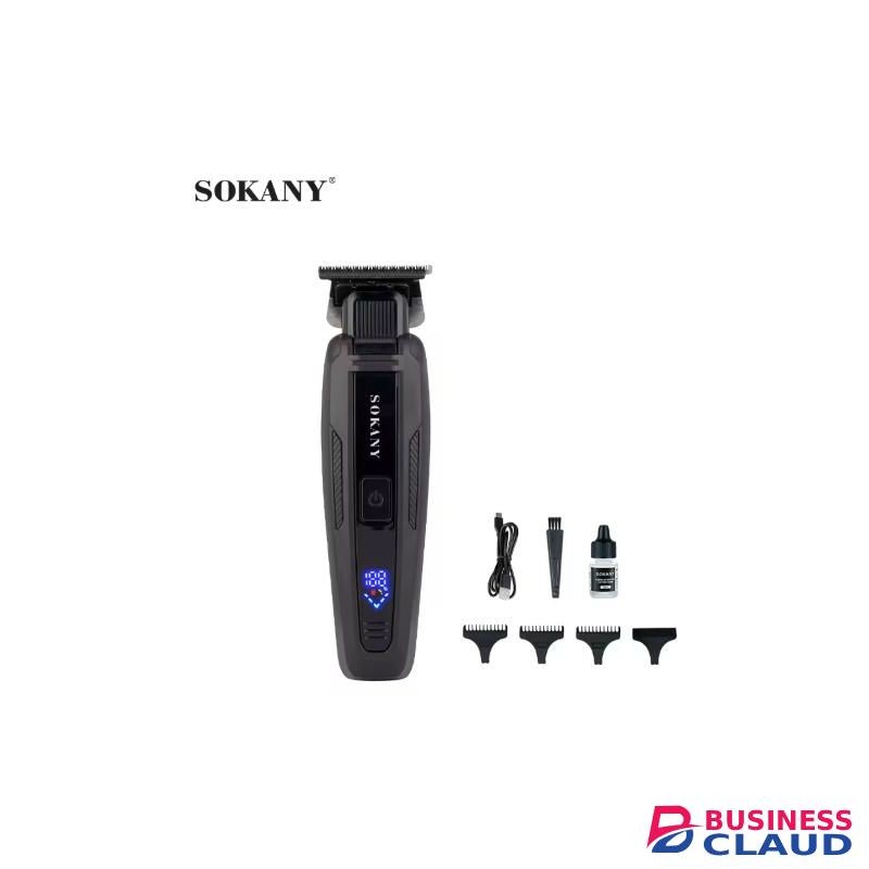 Sokany Professional Barber Cordless Electric Hair Clippers- fast charging in 150 minutes, Long endurance battery, Low noise suitable for babies