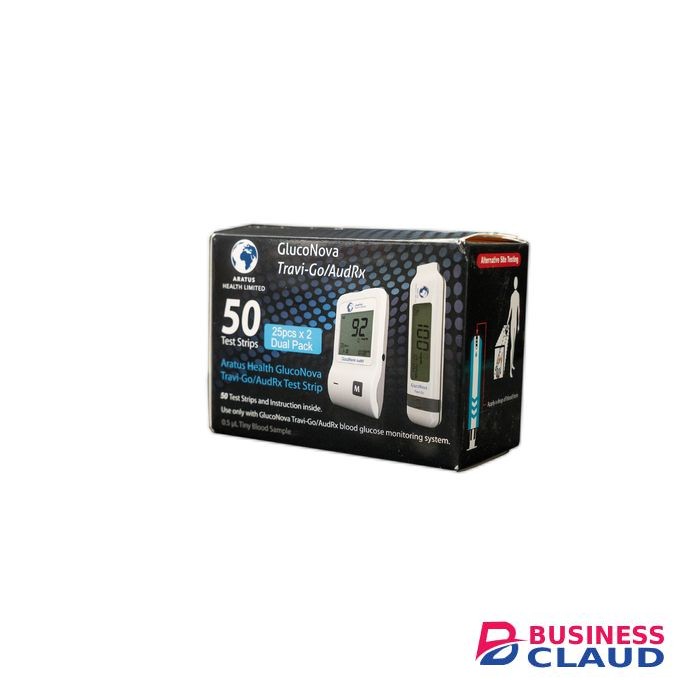GlucoNova Test Strips 50’s