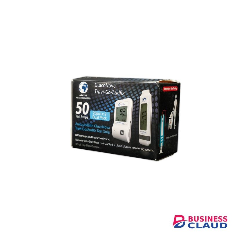 GlucoNova Test Strips 50’s