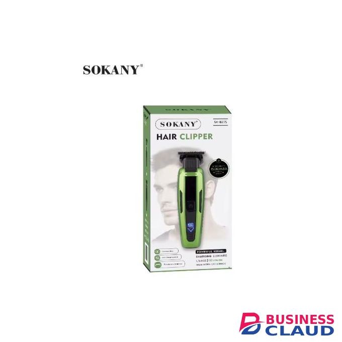 Sokany Professional Barber Cordless Electric Hair Clippers USB Rechargeable Hair Trimmers Hair Cutting Machine