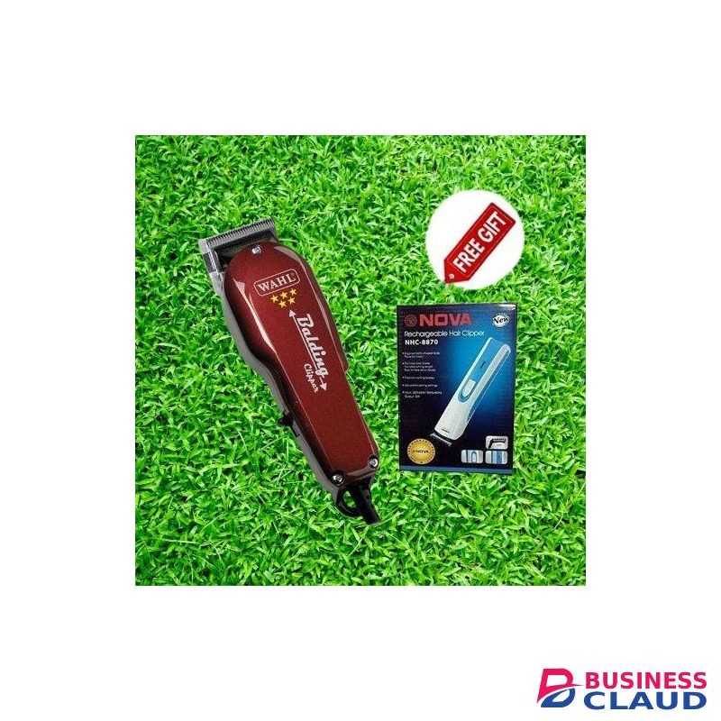 Wahl BHigh Quality Alding Professional Electric Shaver Trimmer + Free Rechargible Hair Trimmer