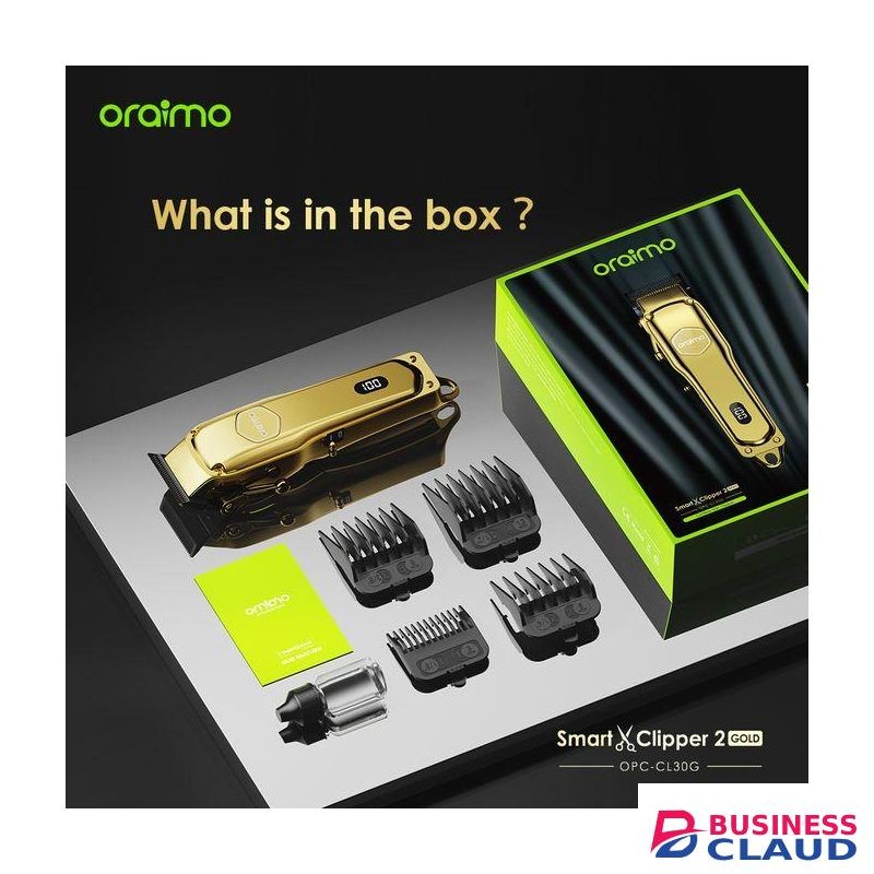 Cordless Oraimo SHaving Machine_Smart Clipper 2Gold