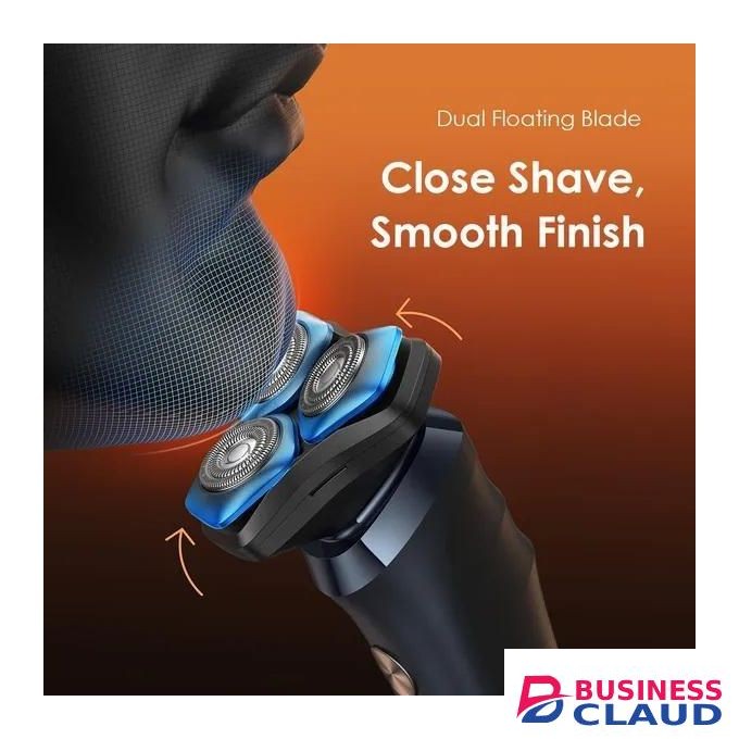 Oraimo EasyShave Digital Display Electric Shaver – Rechargeable Beard Trimmer, Precision Blades, Long Battery Life