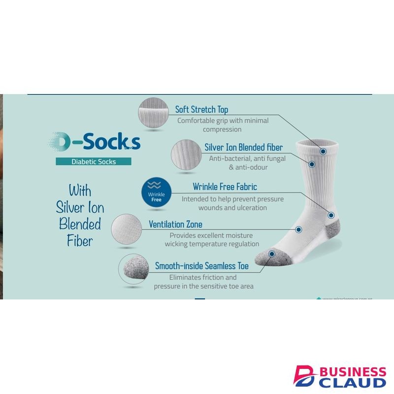 Miracle Diabetic Socks With Silver Ion