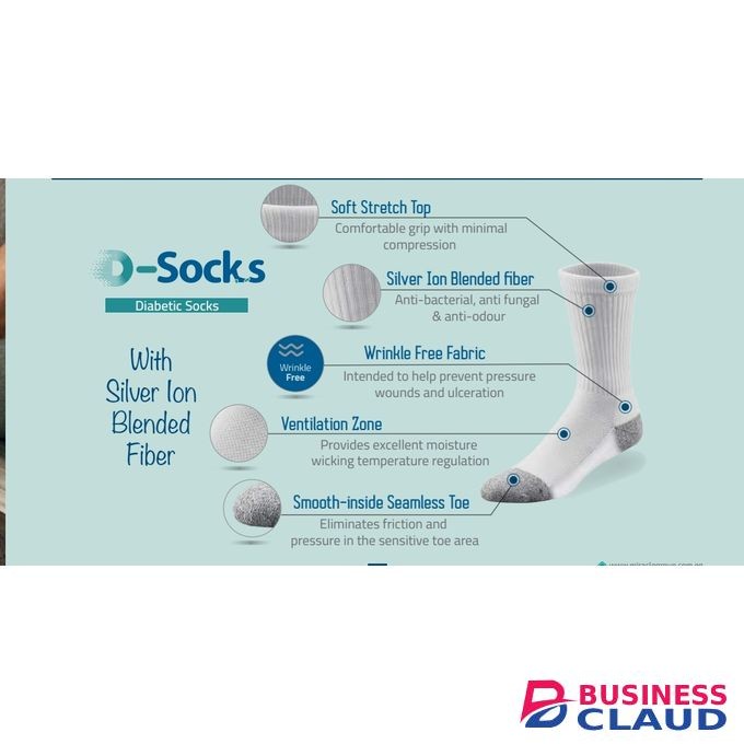 Miracle Diabetic Socks With Silver Ion