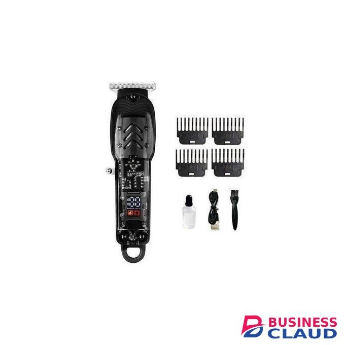 LCD Digital Transparent Hair Clipper