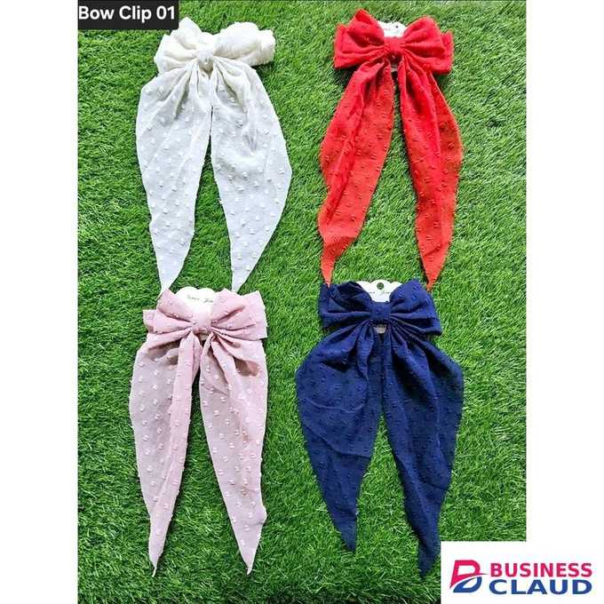 2PCS Hair Bow Clip