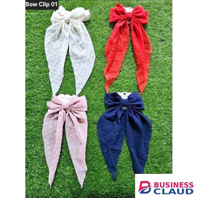 2PCS Hair Bow Clip